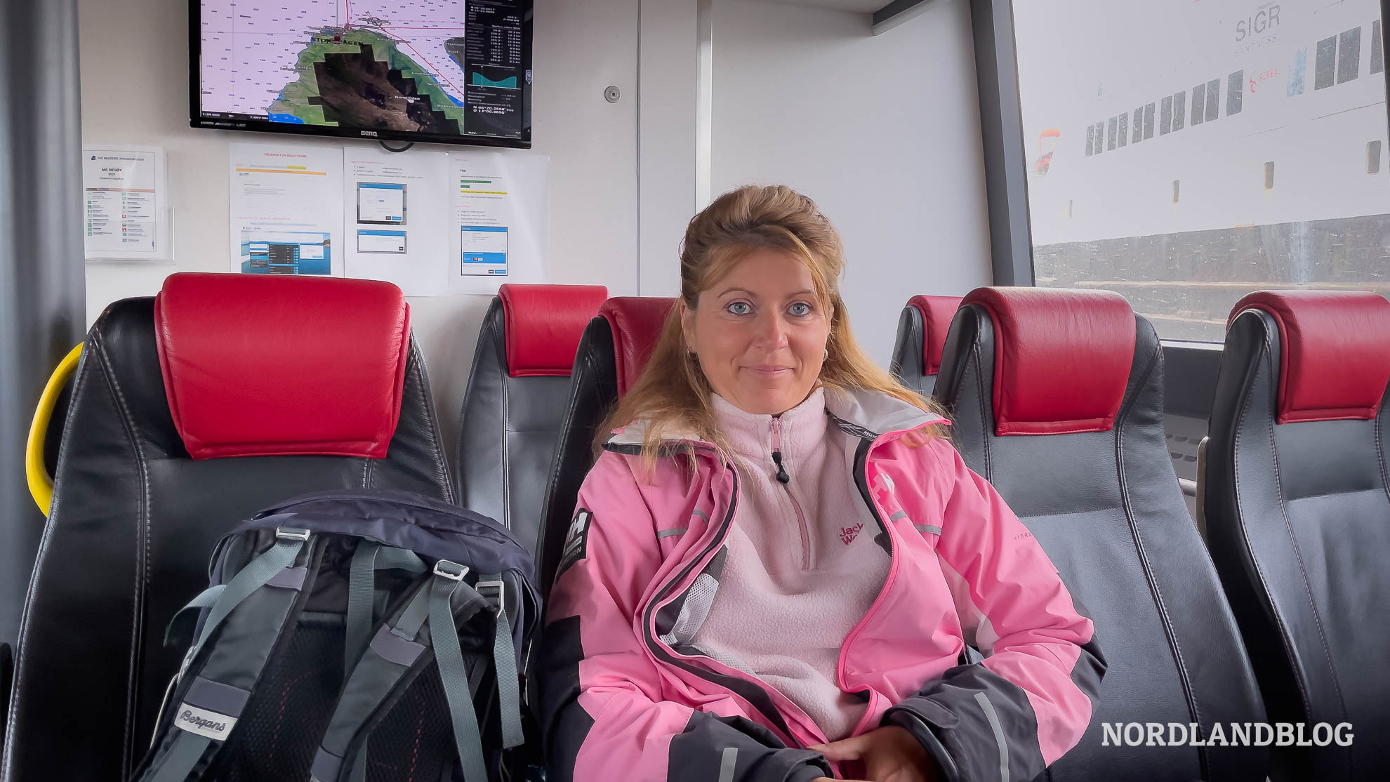 Schnellboot Conny an Bord Hestmannen Wanderung Hestmona Helgelandskysten Norwegen