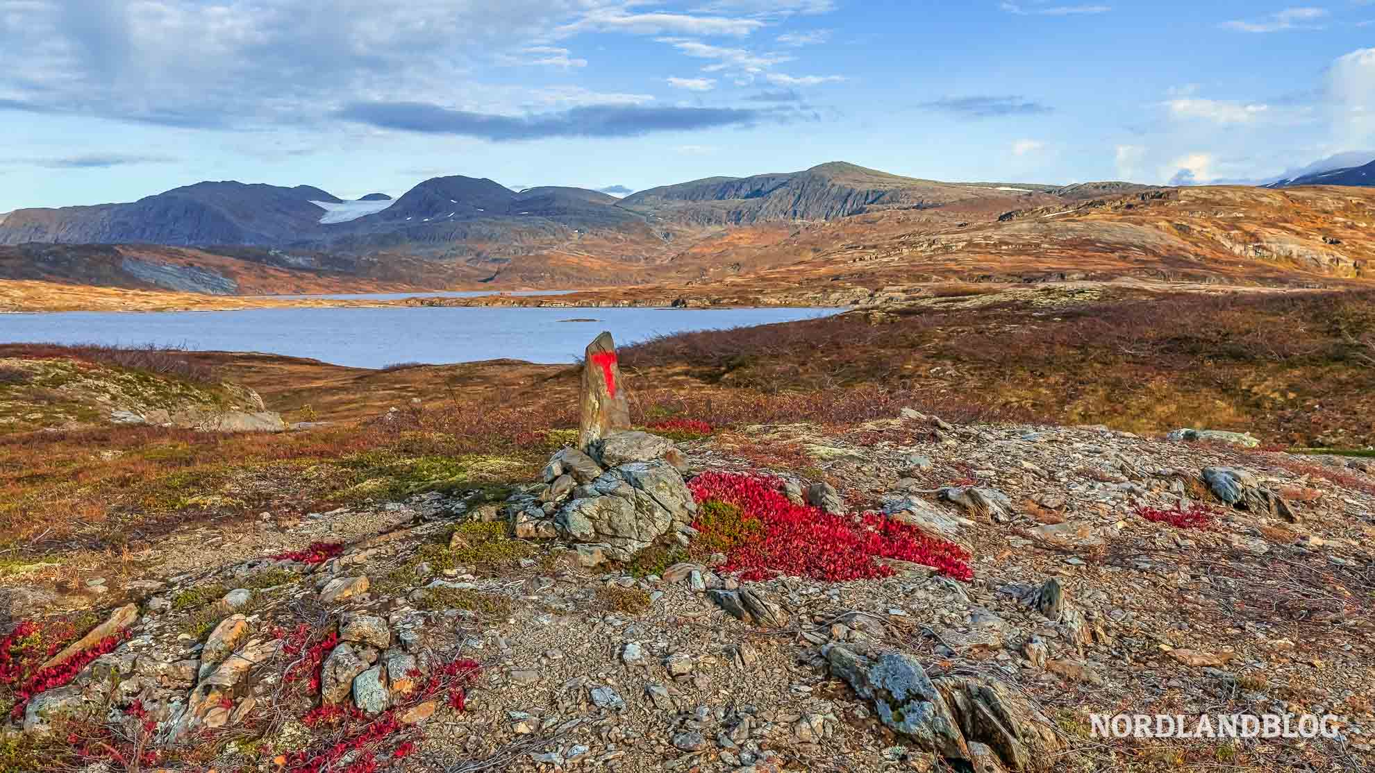 Nationalpark Wildnis Glomfjellet Wanderung Corbels Canyon Salten