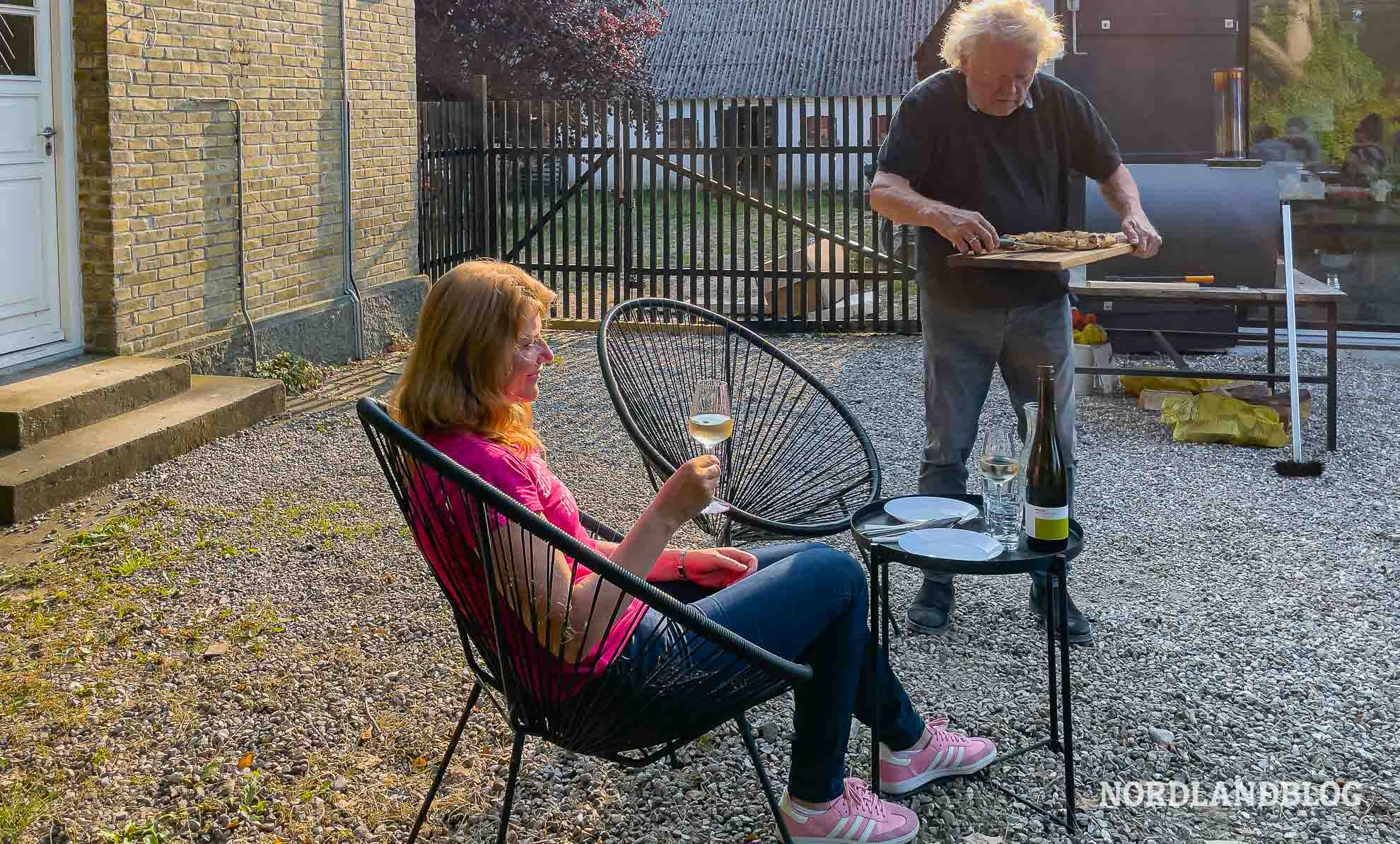 Weingut Guldbjerggård Barfood Vin Bjørnstrup Pintrip Stellplatz Dänemark Danmark