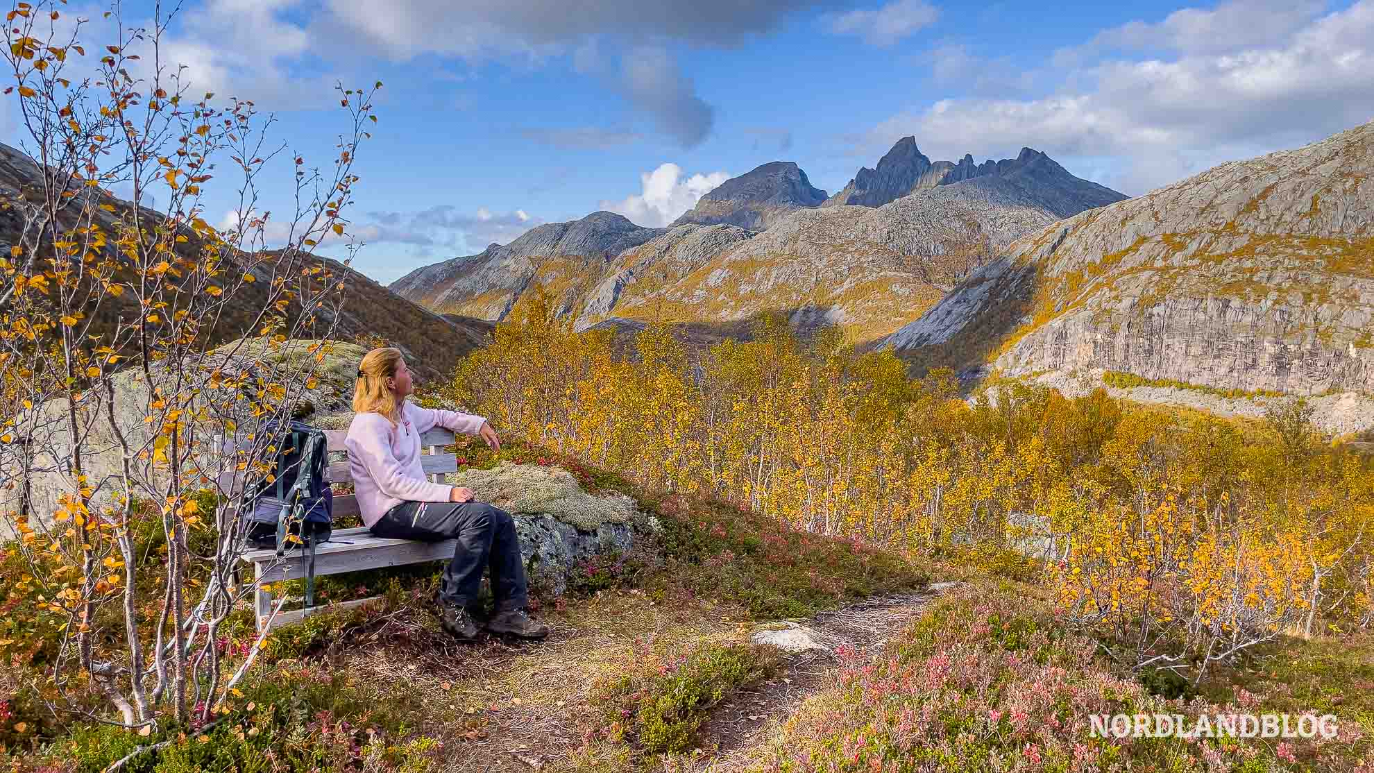 Pause Wanderung Seiskallafjellet Helgeland