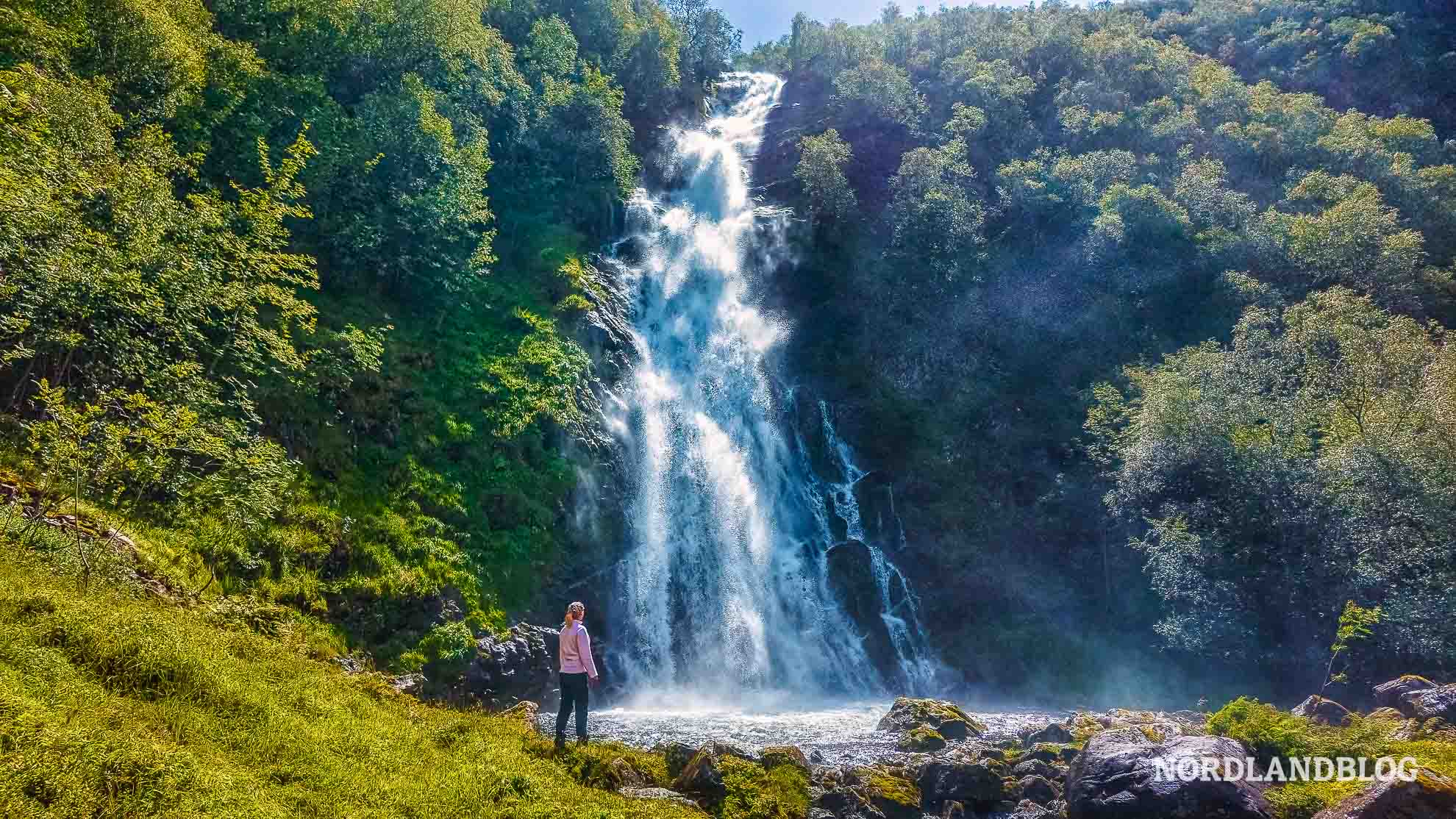 Bleiafossen Gjesdal Rogaland Norwegen