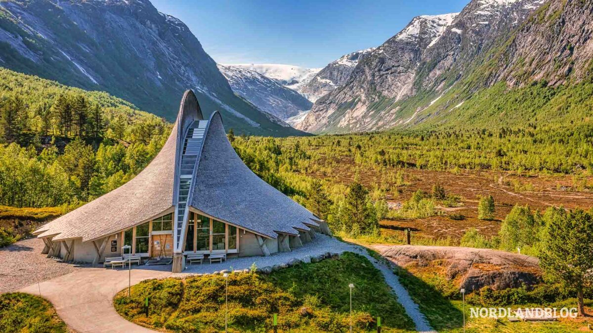 Breheimsenteret im Jostedalen, Gletscher in Norwegen