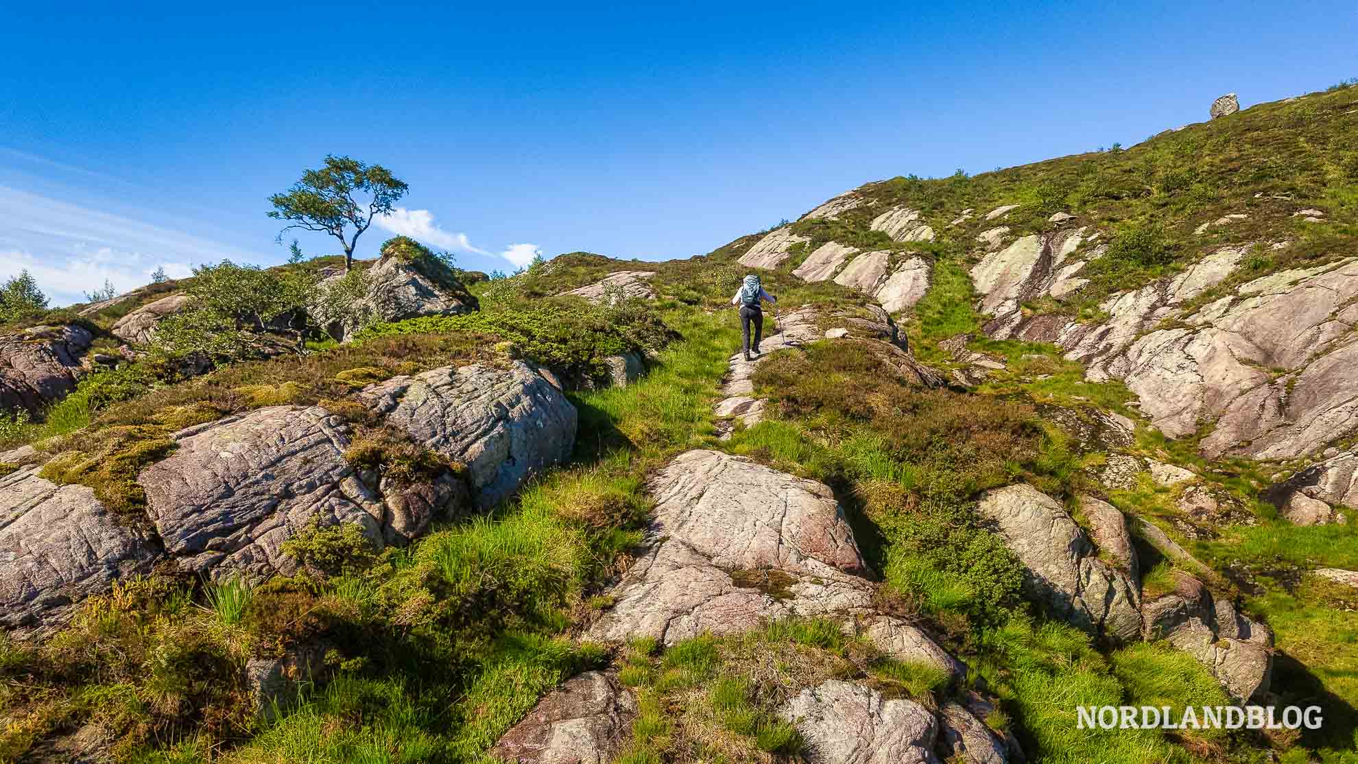 Hochebene Wanderung Trollakyrkja Gjesdal Rogaland Norwegen