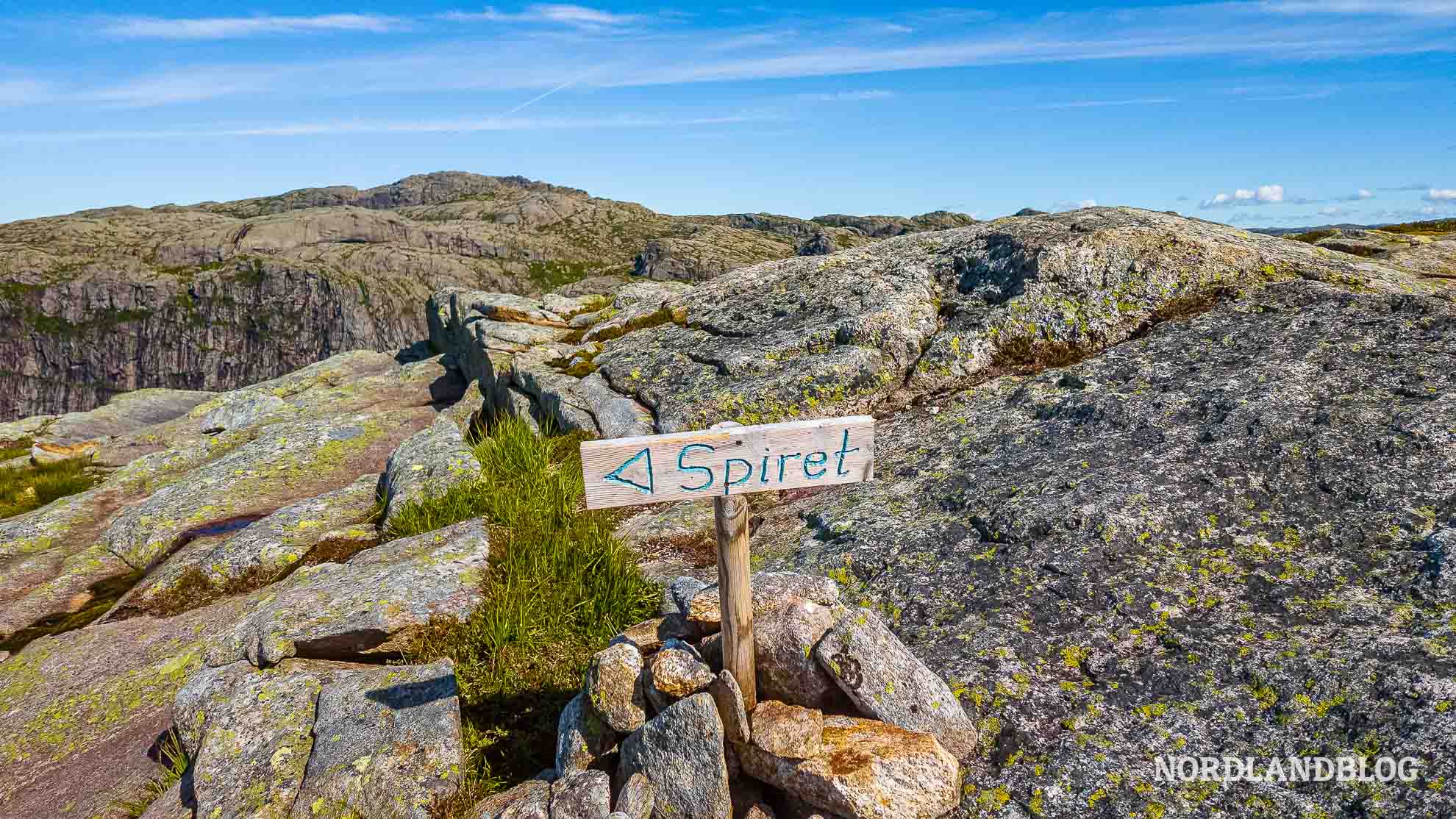 Spiret Trollakyrkja Gjesdal Rogaland Norwegen