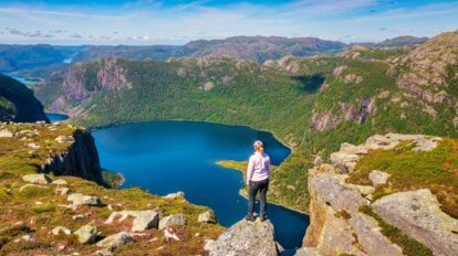 Titelbild Trollakyrkje Gjesdal Rogaland Norwegen