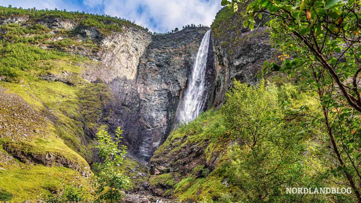 Vettisfossen Jotunheimen Sognefjord Wanderungen Fjordnorwegen