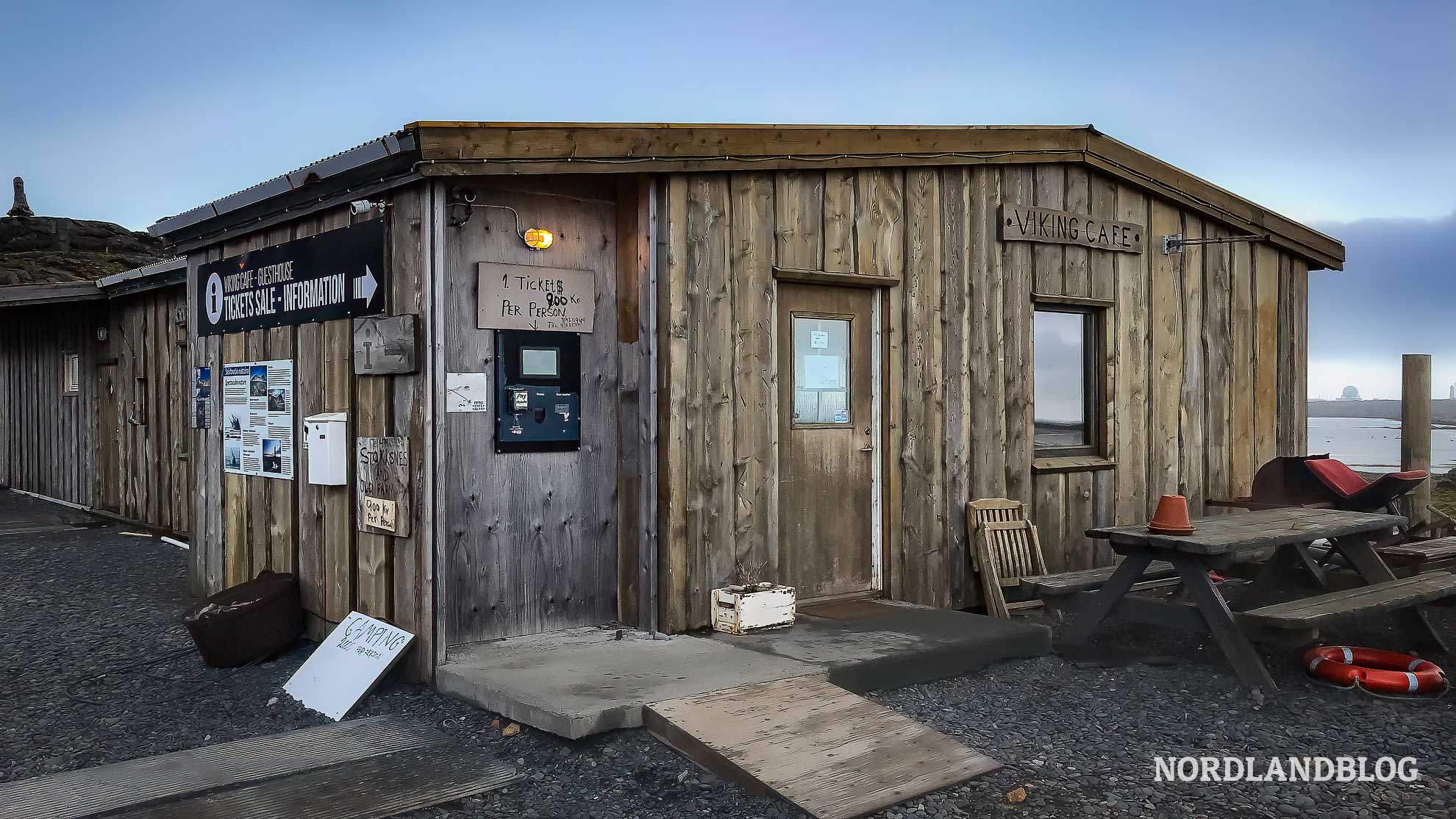 Campingplatz Viking Cafe Island mit dem Wohnmobil
