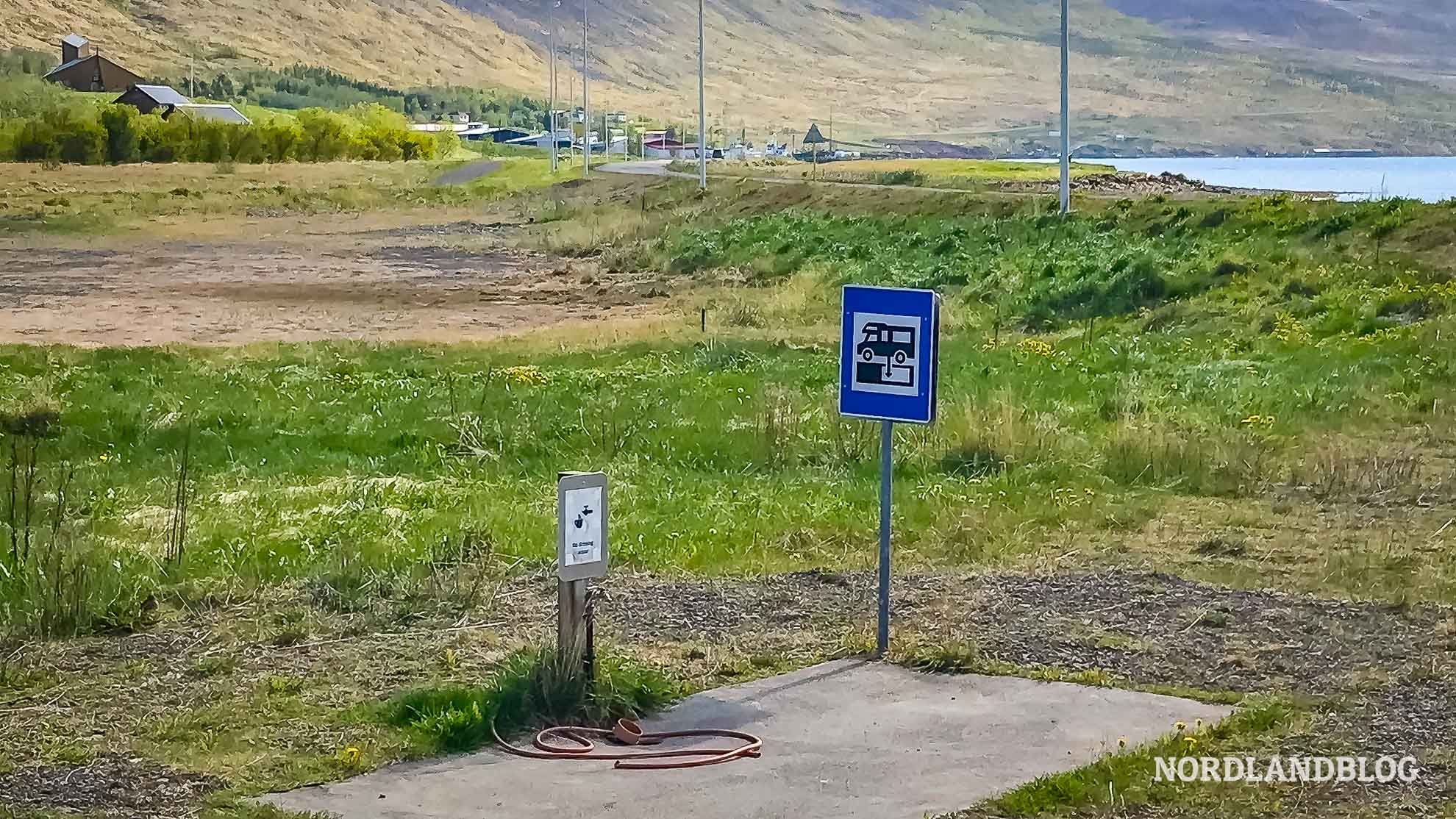 Entsorgungsstation Island mit dem Wohnmobil