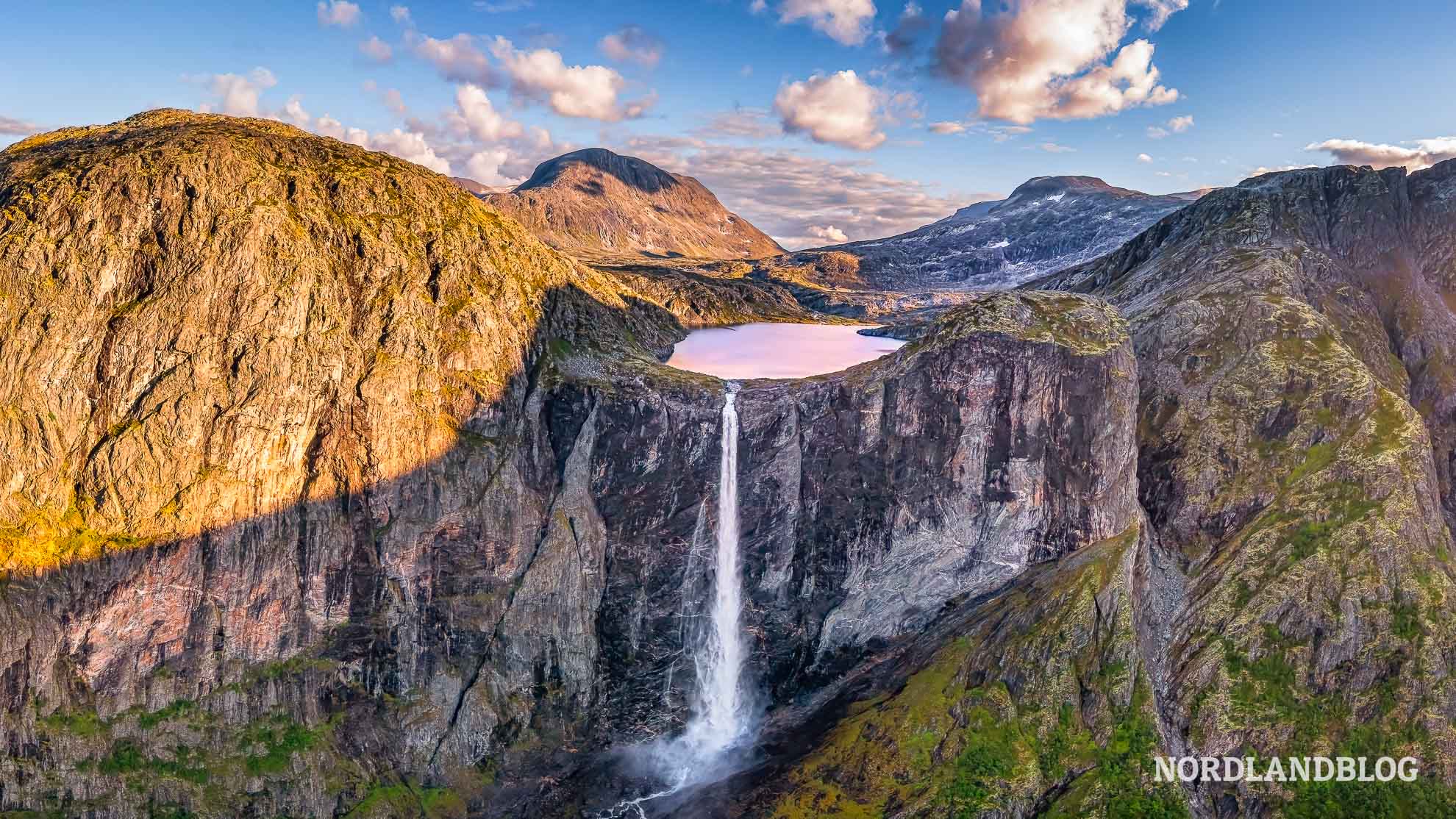 Mardalsfossen Eikesdalen Norwegen
