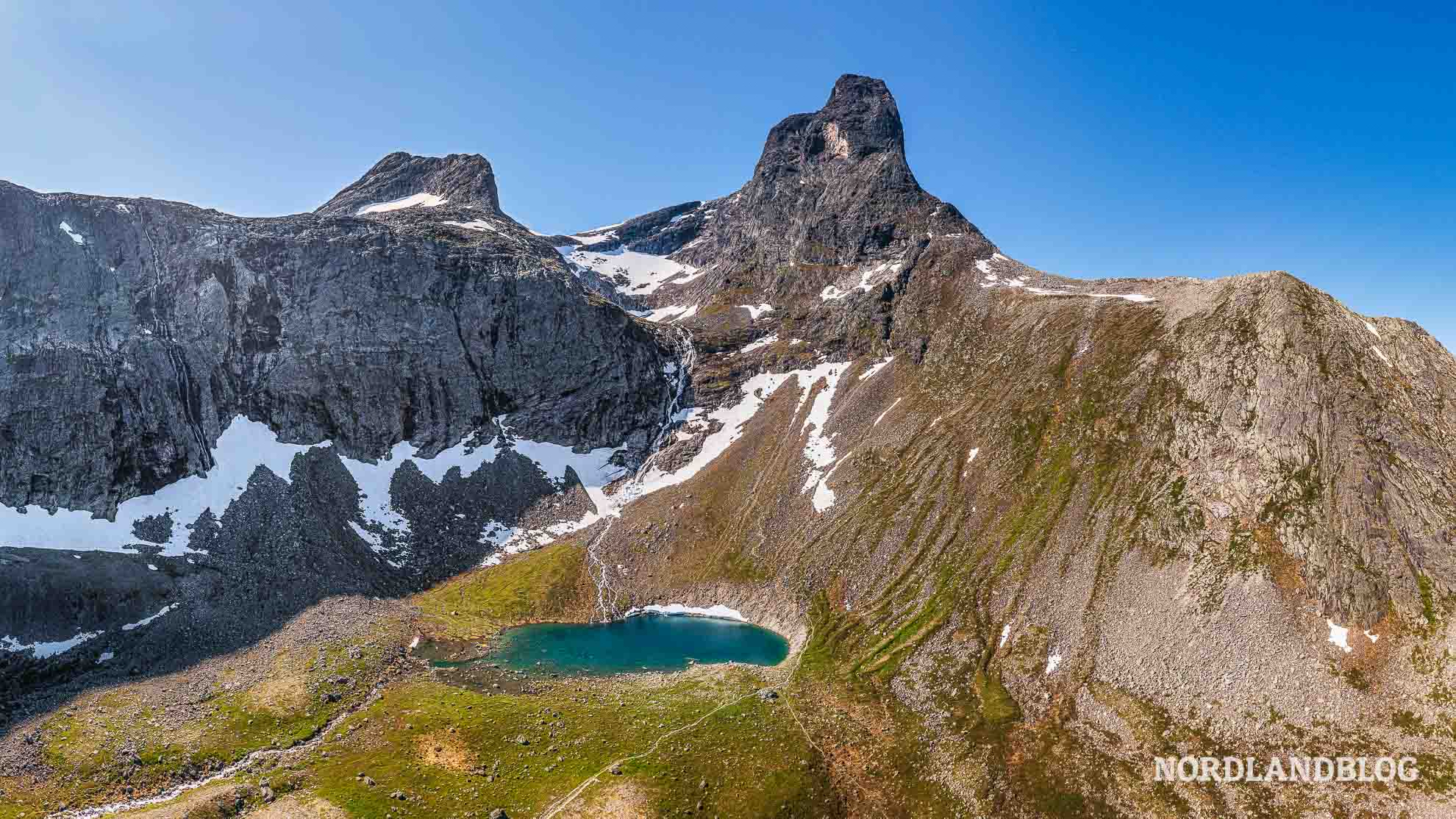 Panorama Romsdalshorn Vengedalen Norwegen