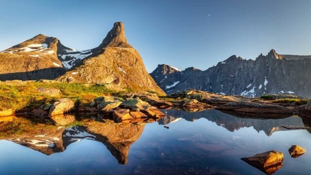 Titelbild, Litlefjellet im Vengedalen, Norwegen