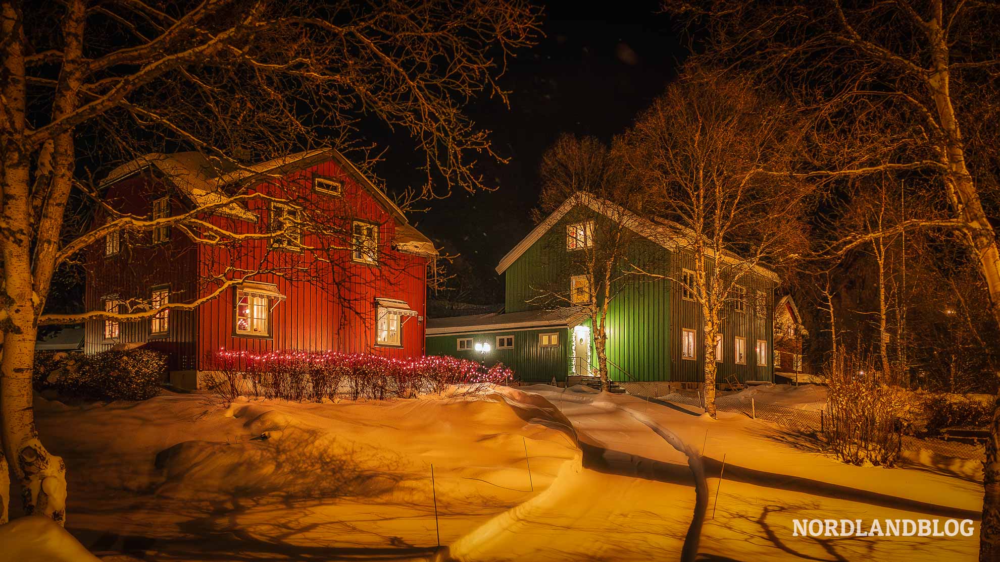 Hotel Weihnachtsmarkt Roros Norwegen