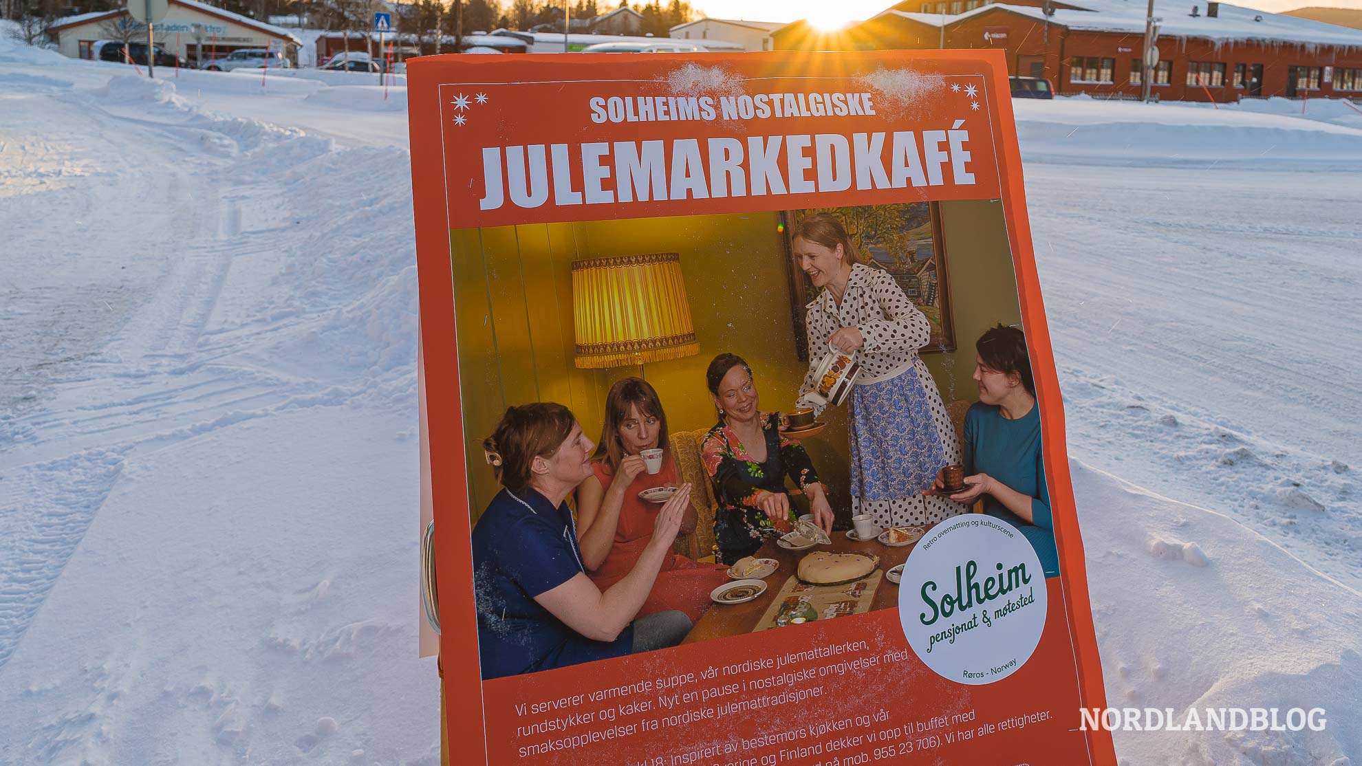 Solheim Julekafe Weihnachtsmarkt Roros Norwegen