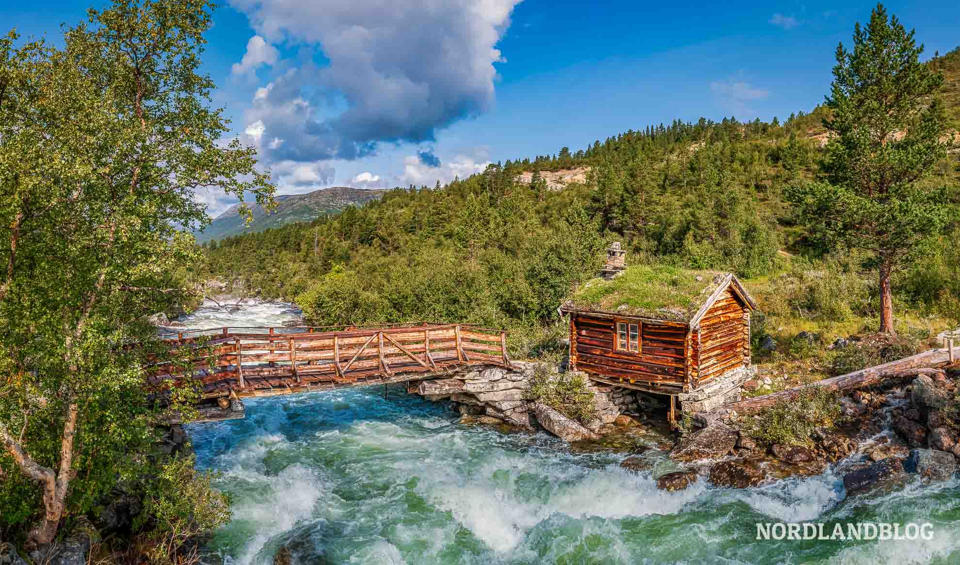Muehle am Linndolen Sunndalen Norwegen