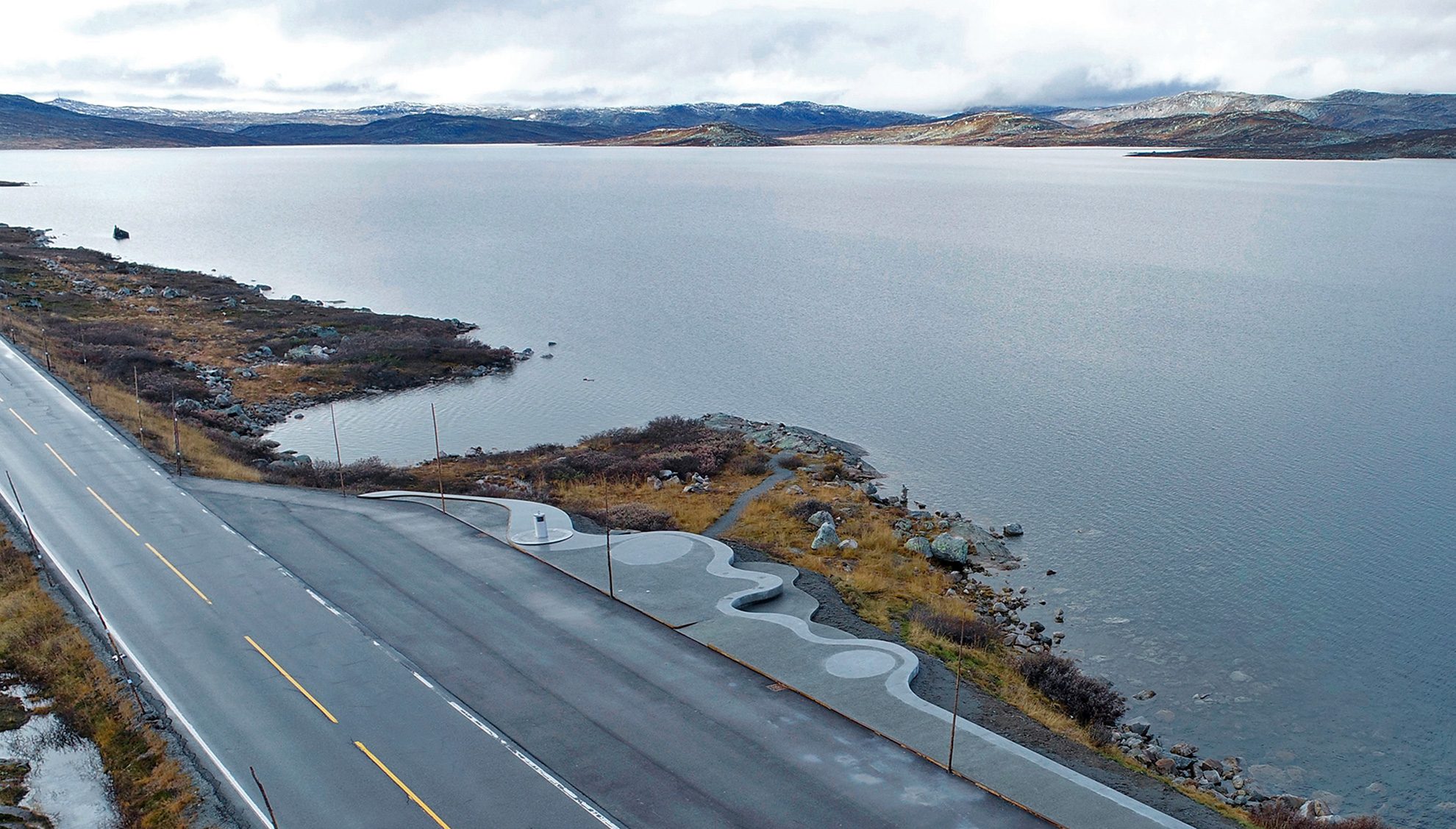 Ørteren-og-Vardestopp,-Nasjonal-turistveg-Hardangervidda-©-Terje-Heggelien Rastplätze in Norwegen