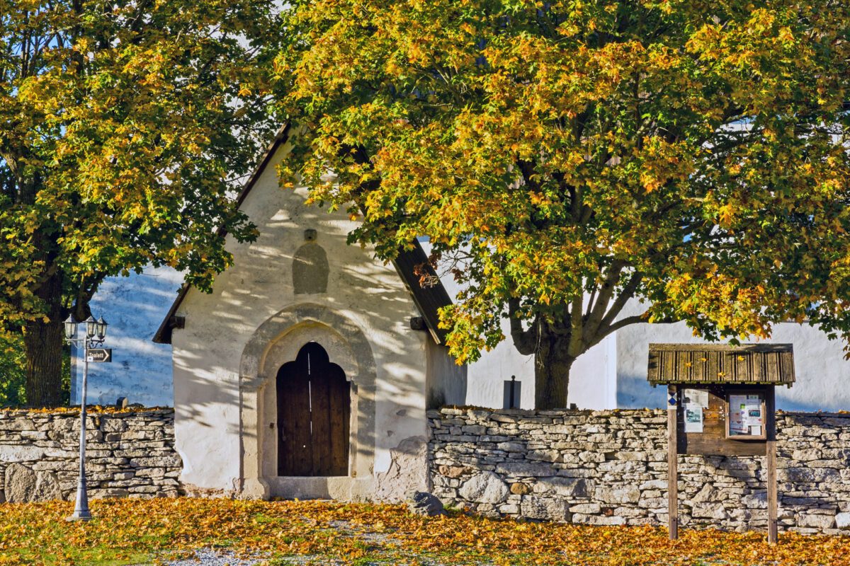 Kirche-Vallstena-mittelalterlicher-Eingang