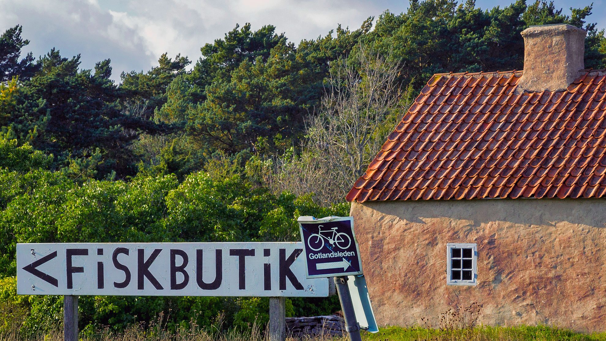 Fahrradweg-Gotlandsleden