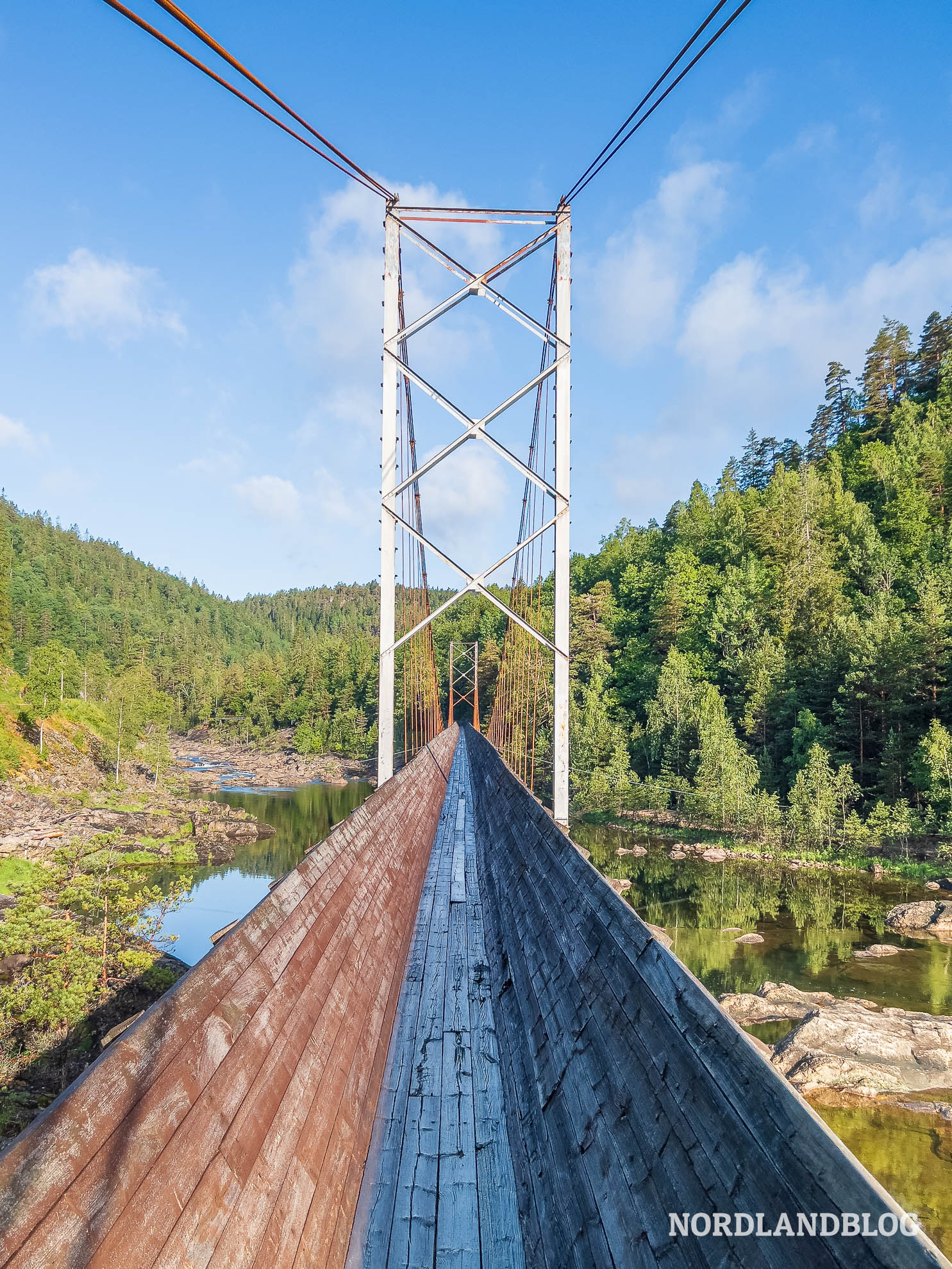 Galerie Wegstrecke Wanderung Tommerrenna Norwegen Vennesla