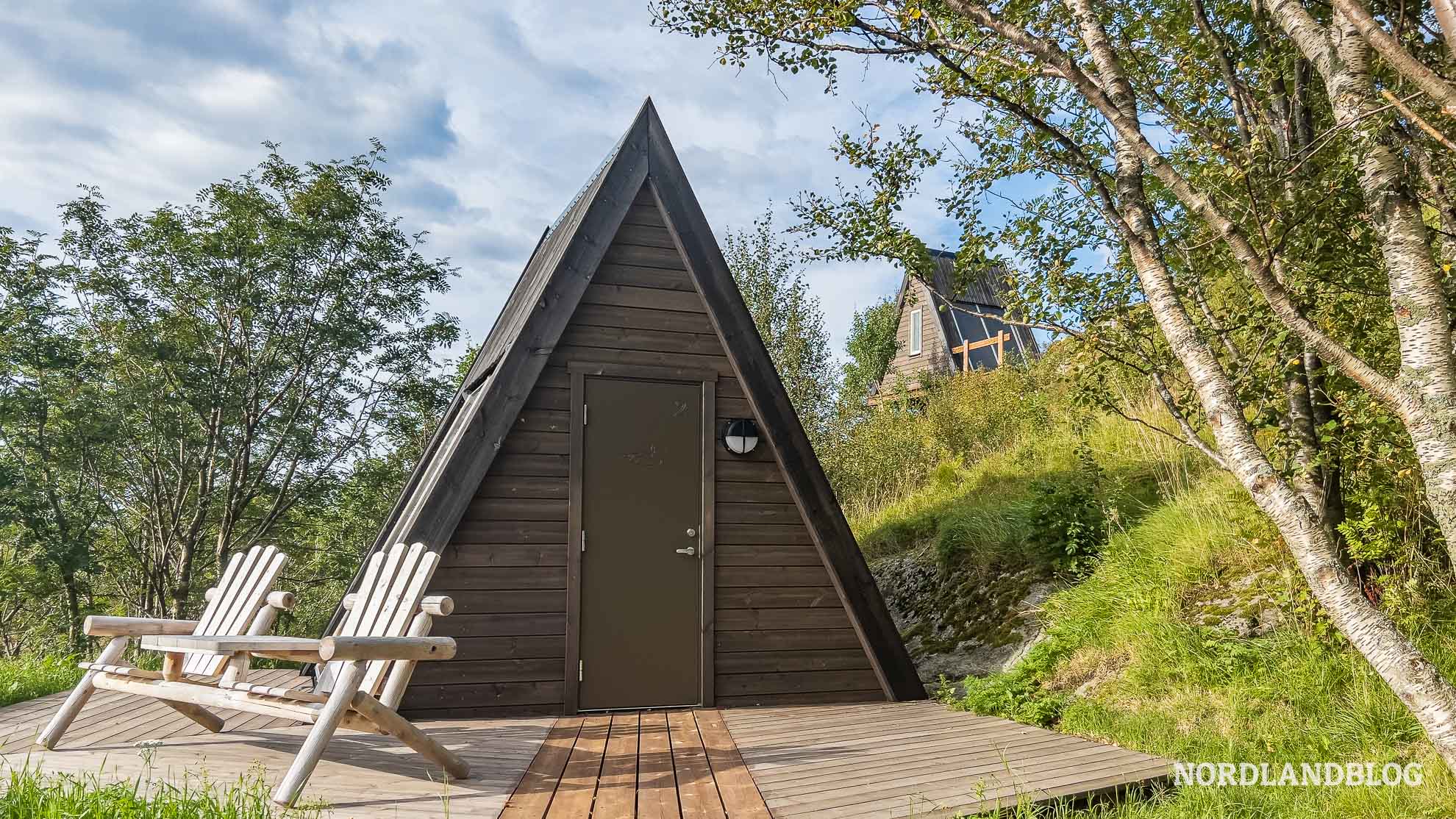 Insel Vega Hütten Westküste
