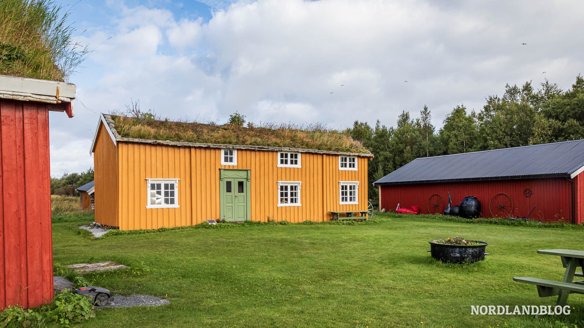 Leka, Norwegen - Insel Dorfmuseum