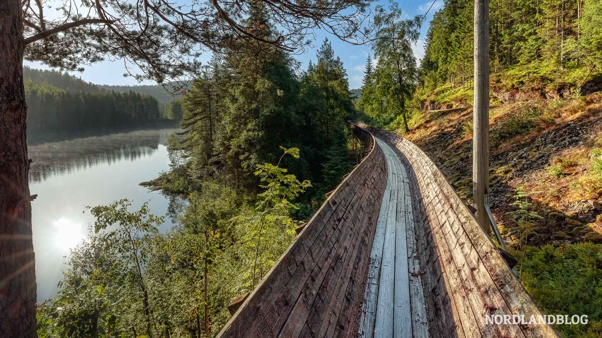 Tommerrenna Norwegen Vennesla Wanderung