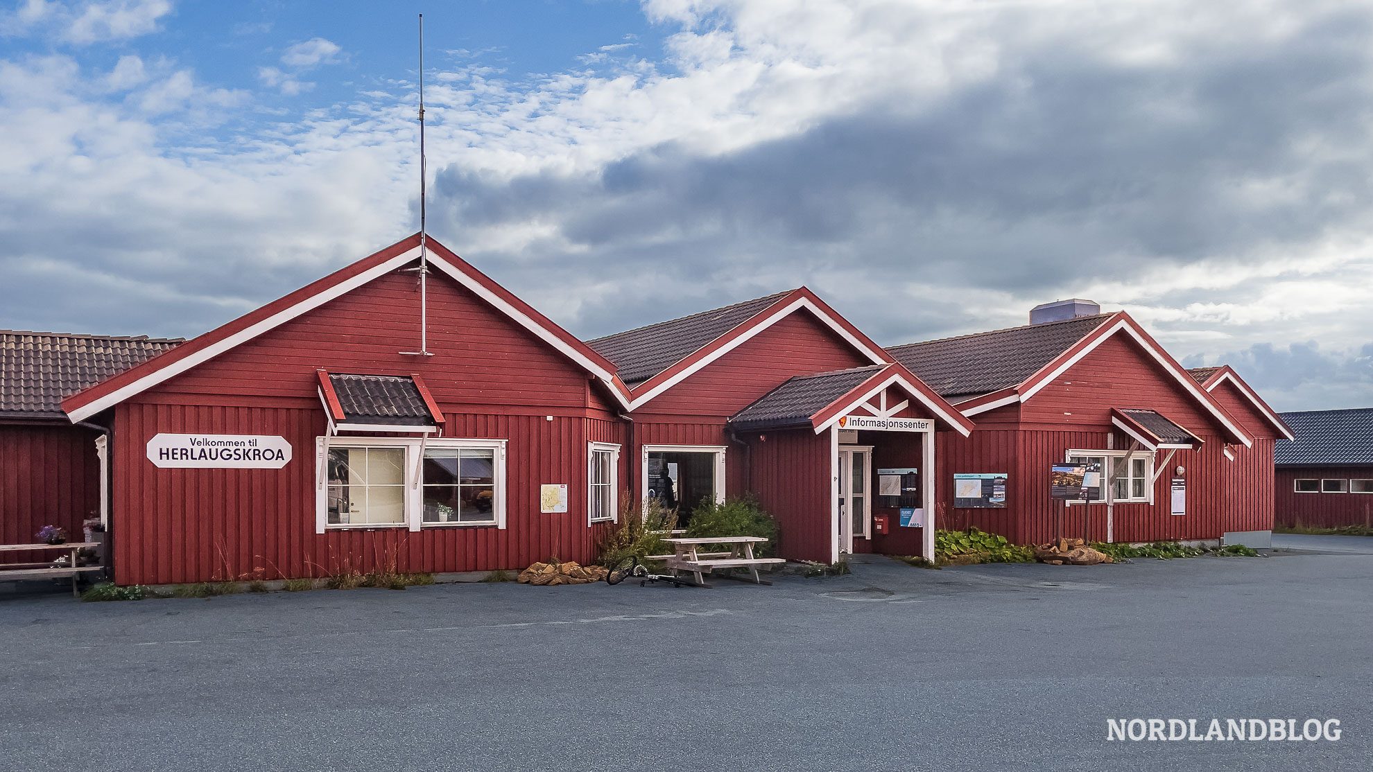 Tourismusinformation Leka Hafen Norwegen