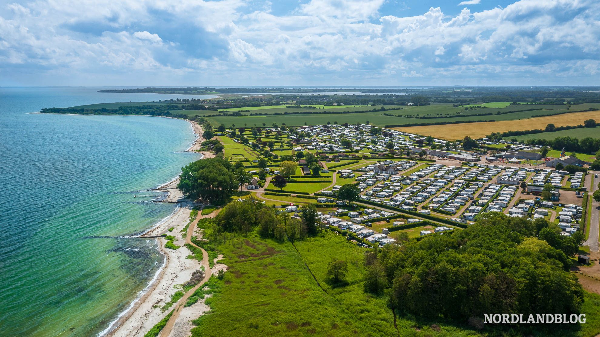 Camping Gammelbro Insel Aaro Daenemark