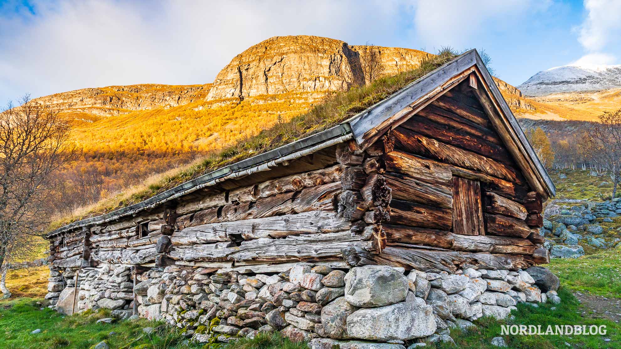 Alm Blockhaus Innerdalen Norwegen