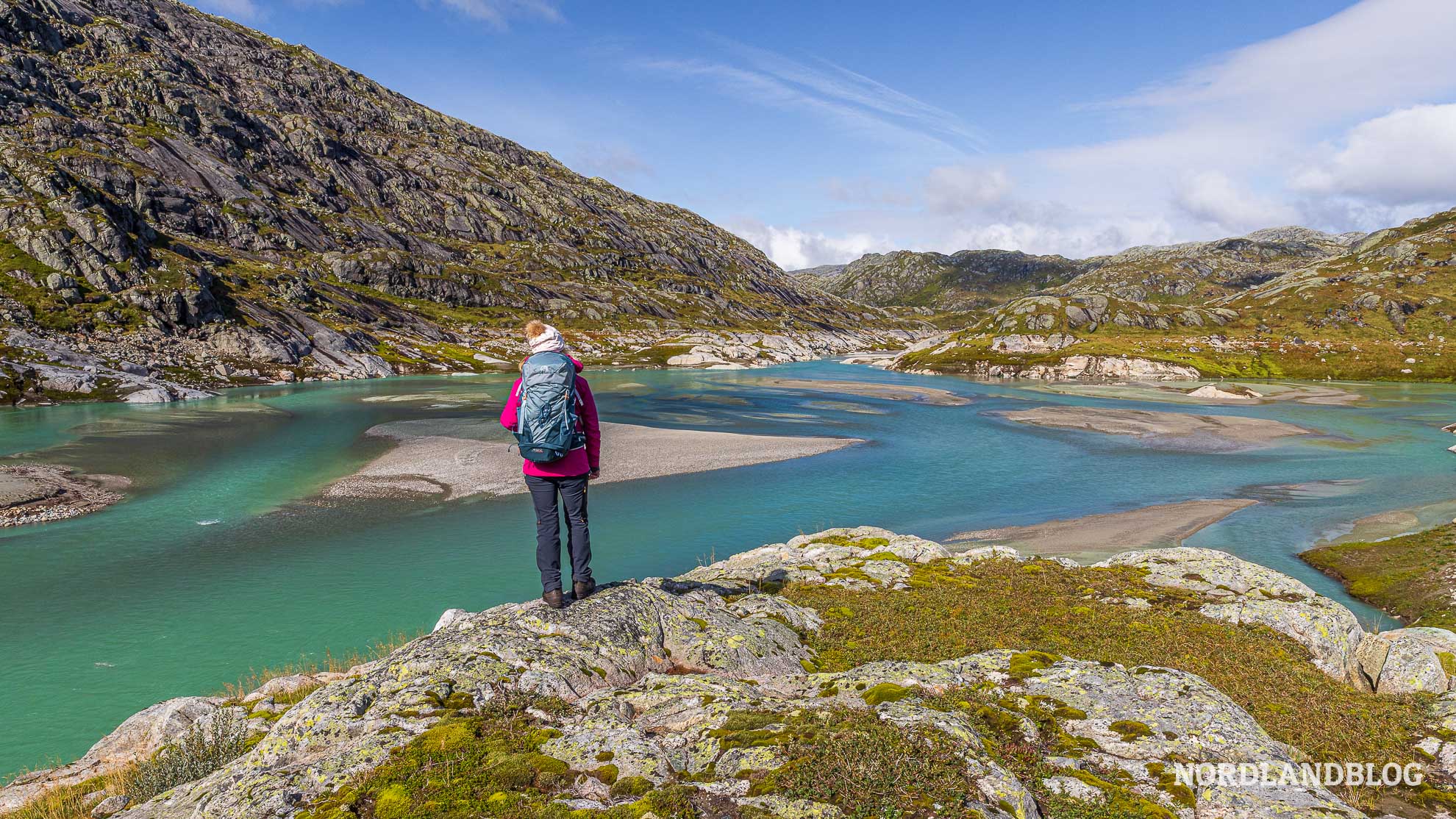 Conny Svelgabreen Wanderung Gletscher