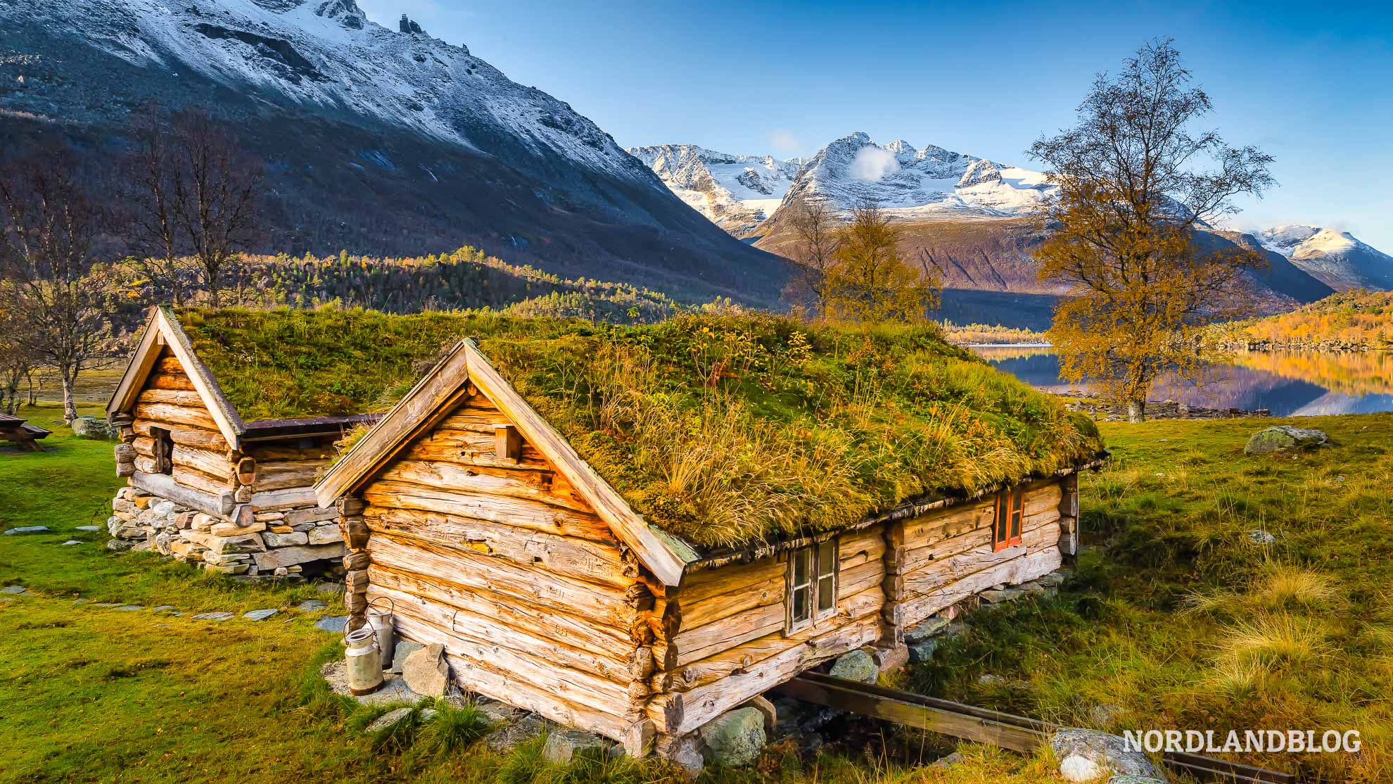 Herbstromantik Innerdalen Norwegen