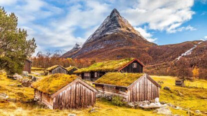 Titelbild Herbststimmung Innerdalen Norwegen