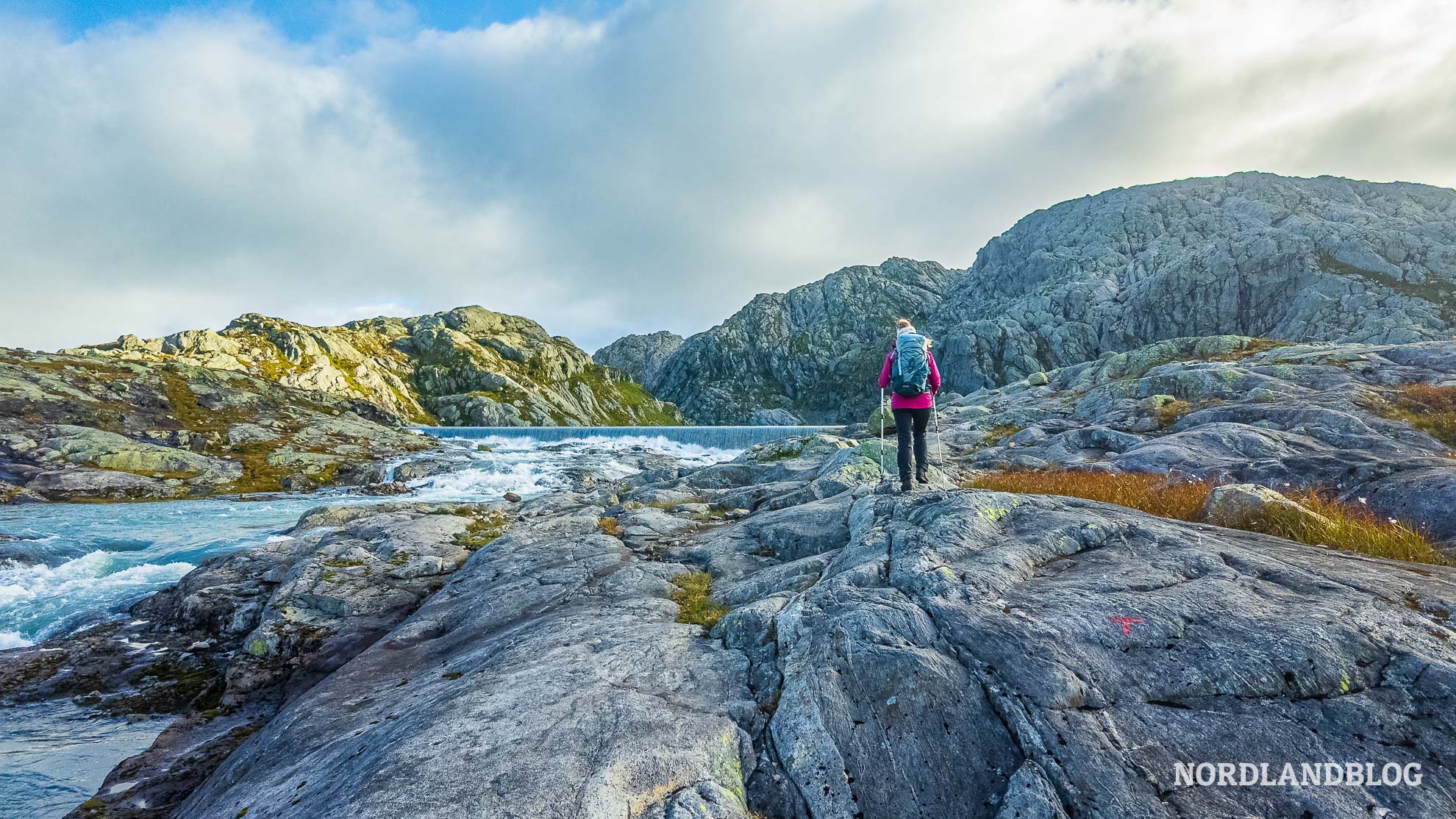 Weg-Mosvatnet-Svelgabreen-Wanderung-Gletscher