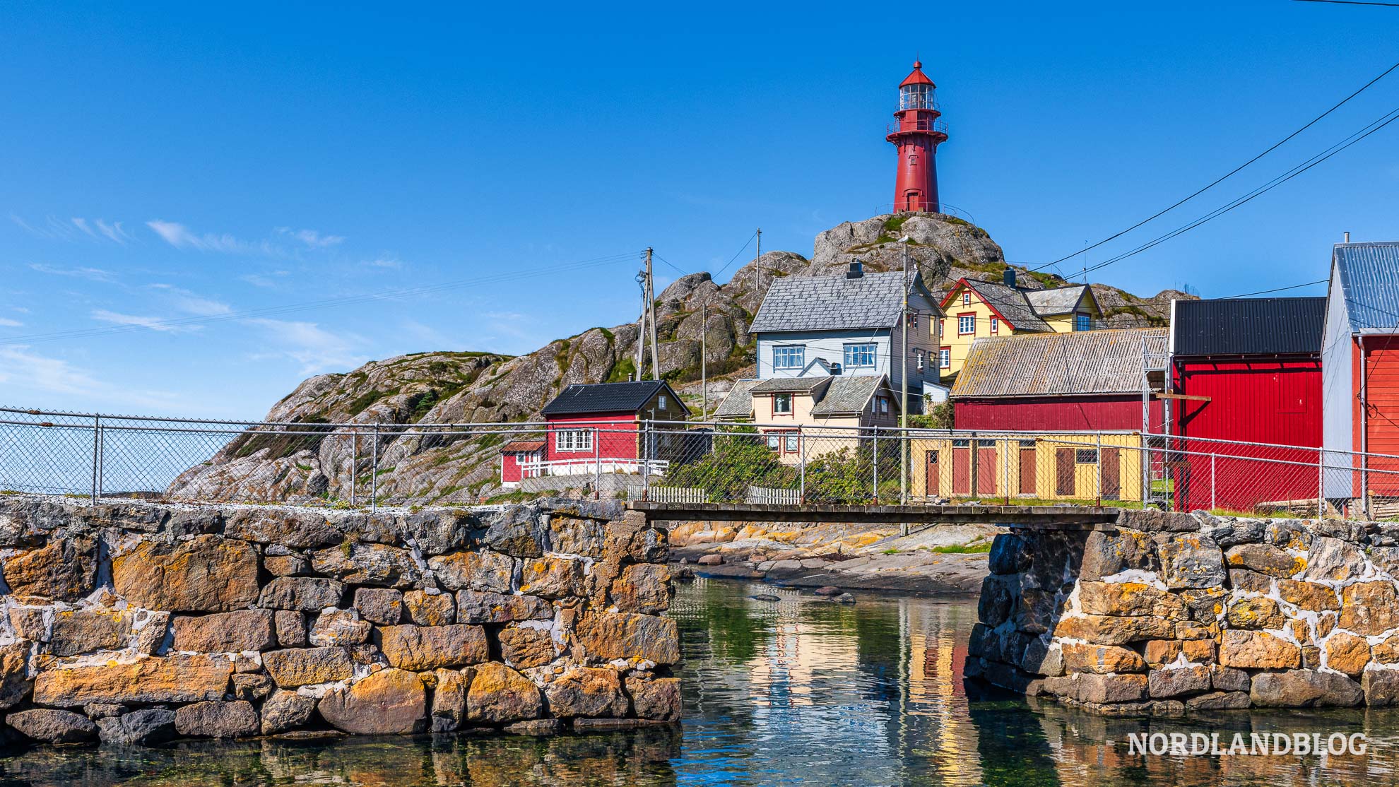Bruecke Insel Ona Alesund Norwegen