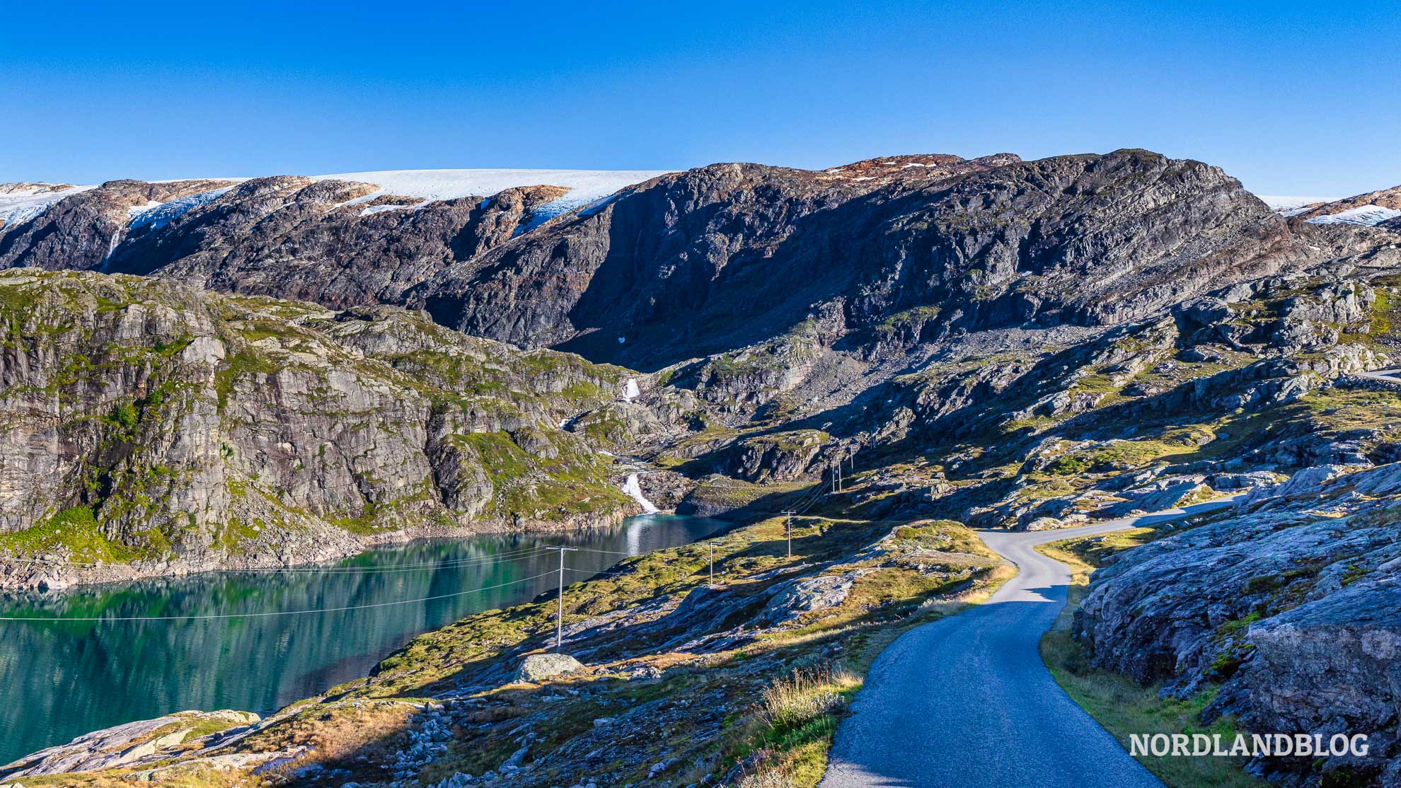 Folgefonna Gletscherstrasse Hardangerfjord