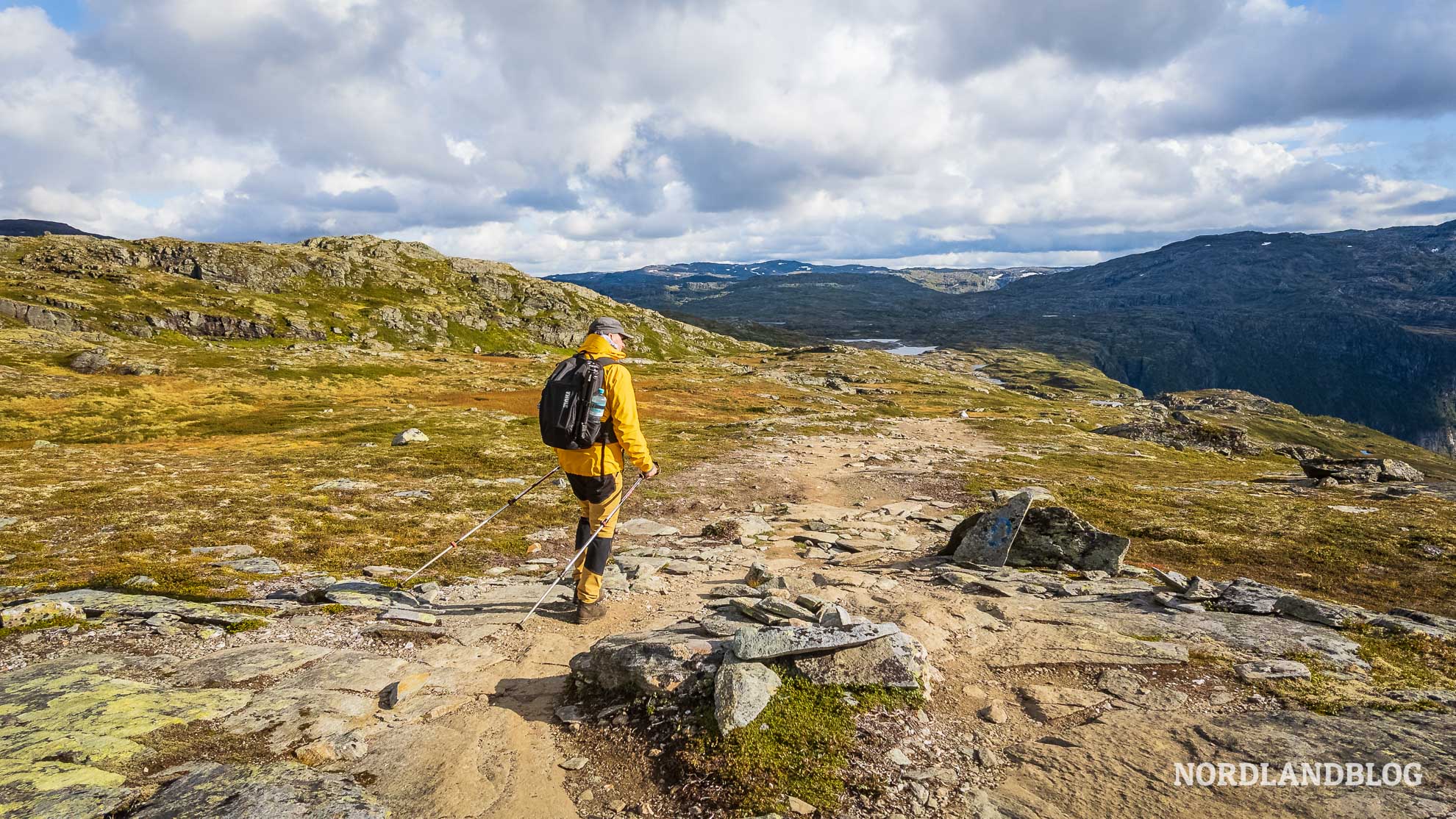 Letzte-Etappe-Wanderung-Dronningstien-Hardangerfjord