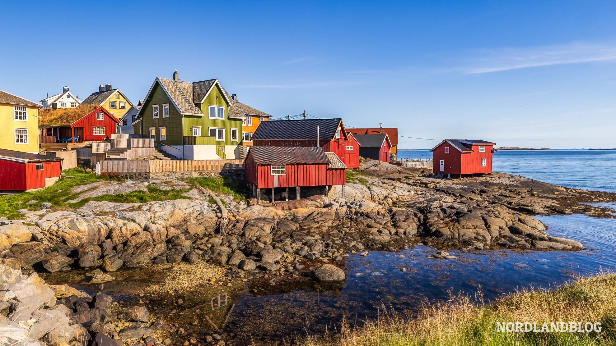 Rundwanderung Insel Ona Alesund Norwegen