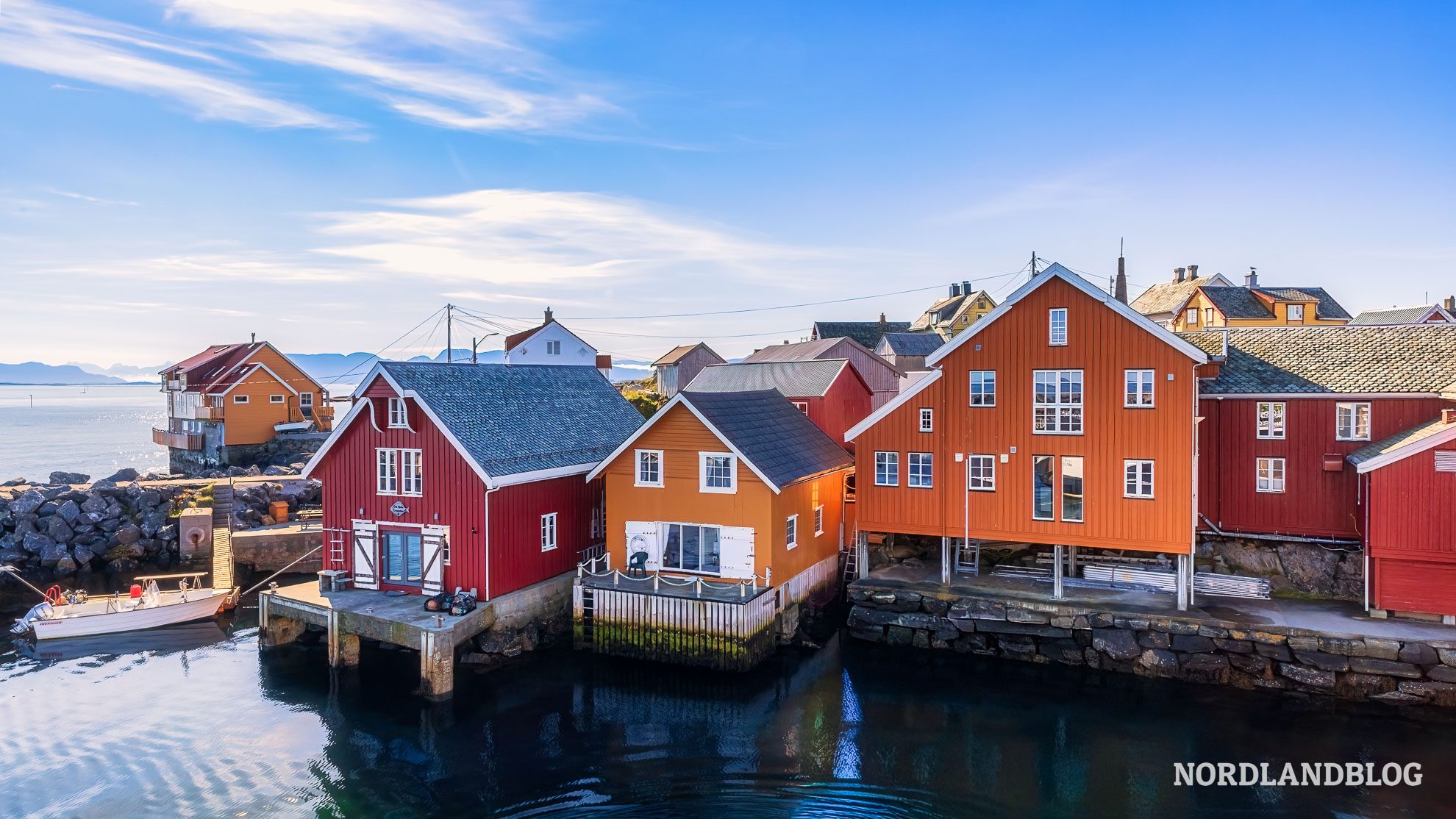 Skyline Ona Alesund Norwegen