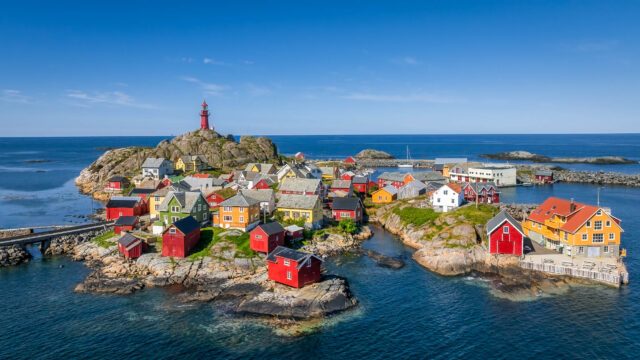 Titelbild Insel Ona Alesund Norwegen