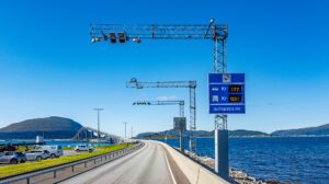 Maut in Norwegen Autopass Mautstation