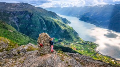 Titelbild Wanderung Dronningstien Hardangerfjord