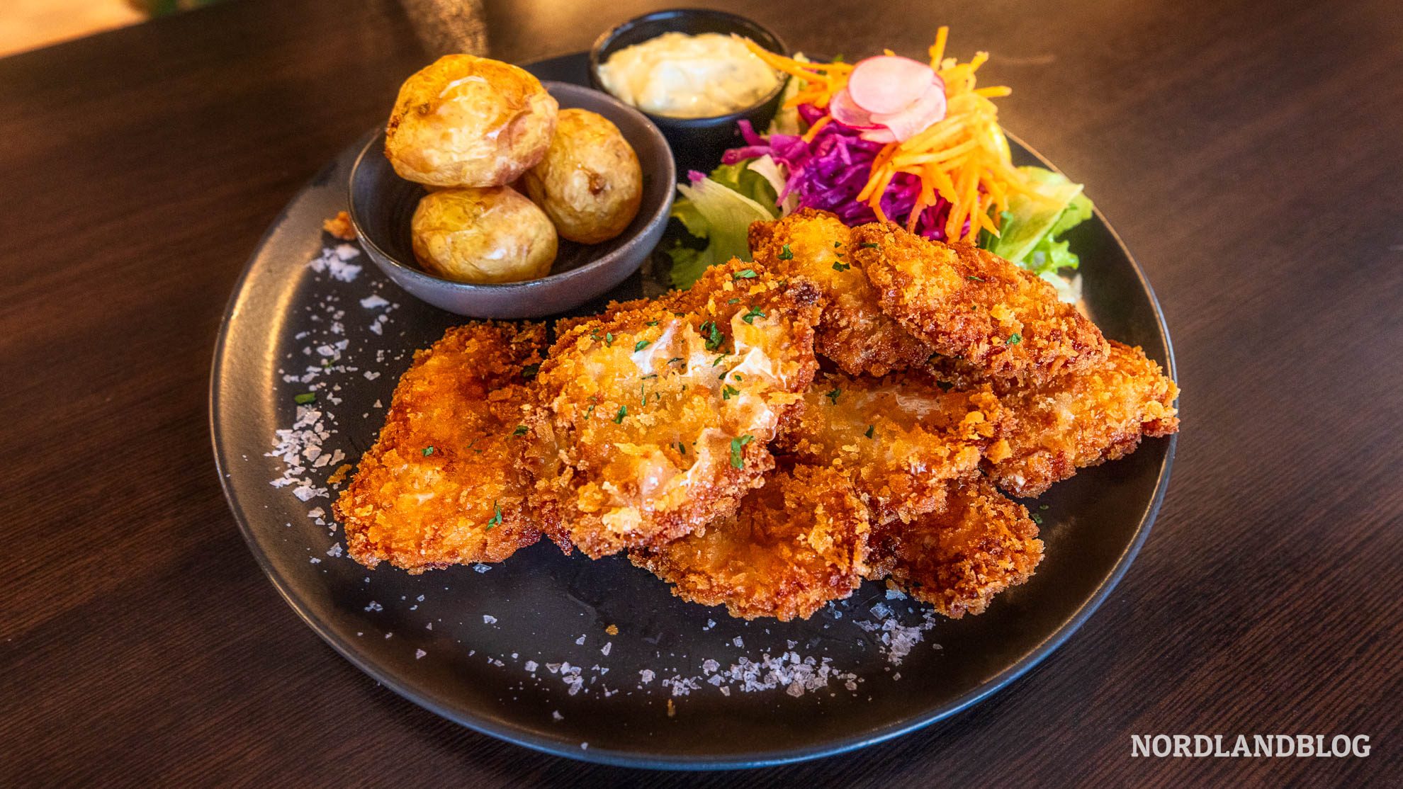 Kochbuch Finnland Illustration Dorschzungen Nordeuropa