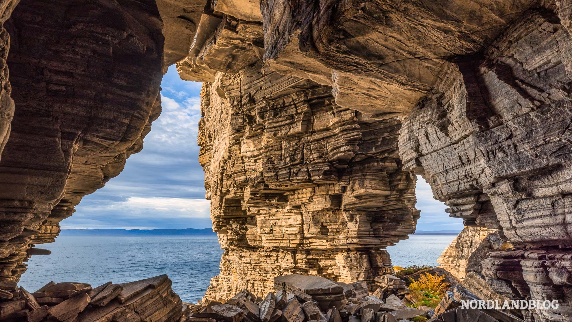 Offerhula Simaskaret Finnmark Porsanger Norwegen