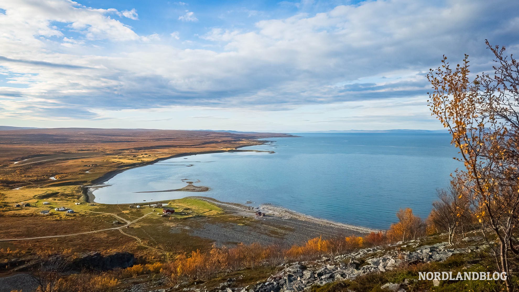 Blick zurück auf Kjæs