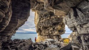 Offerhula Simaskaret Porsanger Finnmark Nordnorwegen