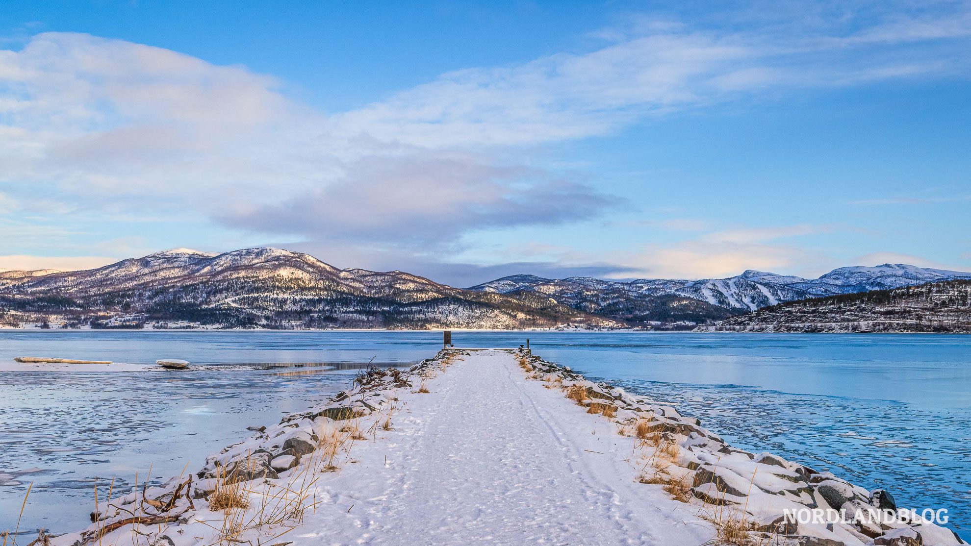 Altafjord Alta Finnmark Nordnorwegen