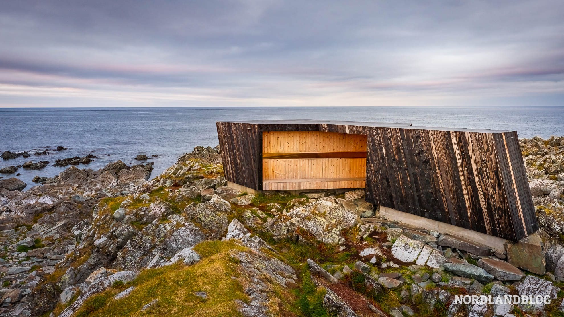 Beobachtungsposten Hamningberg Finnmark Norwegen