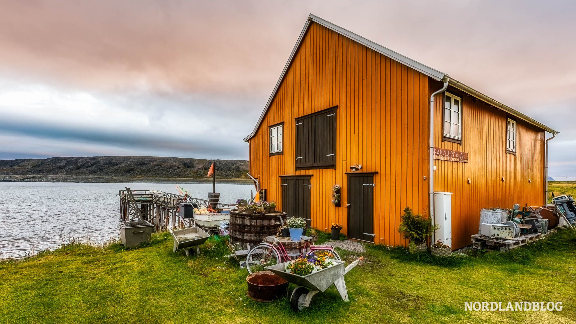 Cafe Pakhuskaia Hamningberg Finnmark Norwegen