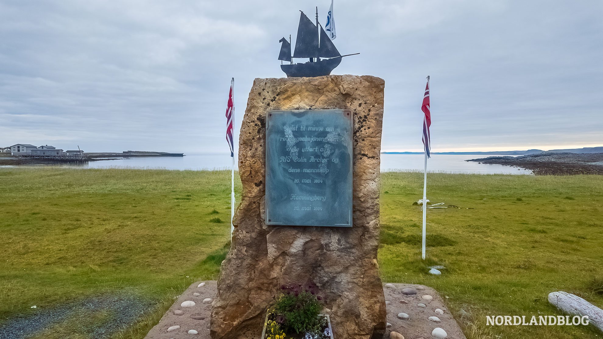 Denkmal Seenotrettung Hamningberg