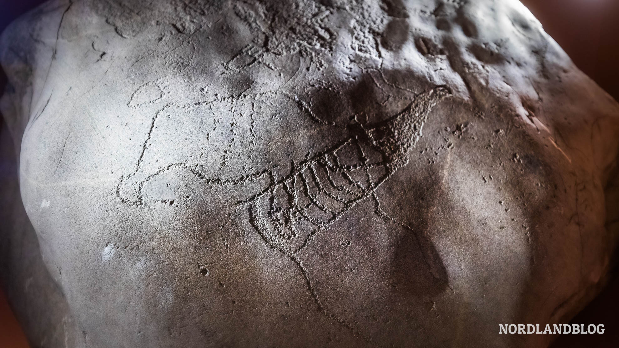 Felsritzungen Alta Finnmark Nordnorwegen