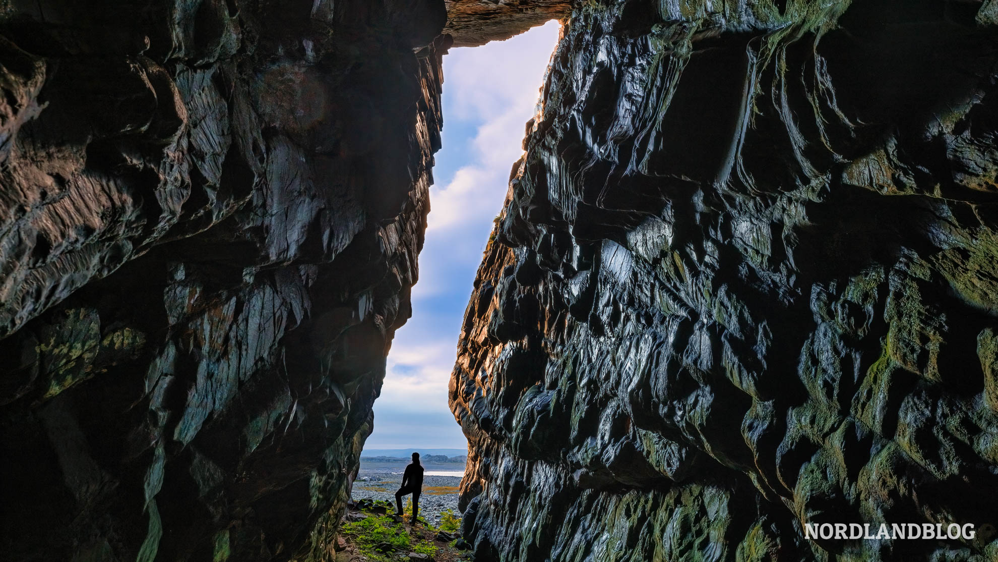 Grotte Ovn Skjavika Hamningberg Finnmark Norwegen